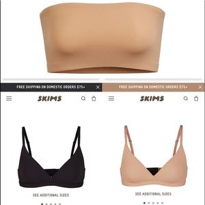 CROSSOVER BRALETTE & BANDEAU black and ochre SZ SM